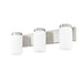 Z-Lite Burk Vanity Brushed Nickel 3 Light 746-3V-BN | theLightShop