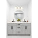 Z-Lite Burk Vanity Brushed Nickel 3 Light 746-3V-BN | theLightShop