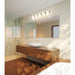 Z-Lite Burk Vanity Brushed Nickel 5 Light 746-5V-BN | theLightShop