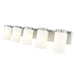 Z-Lite Burk Vanity Brushed Nickel 5 Light 746-5V-BN | theLightShop