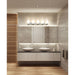 Z-Lite Burk Vanity Brushed Nickel 5 Light 746-5V-BN | theLightShop