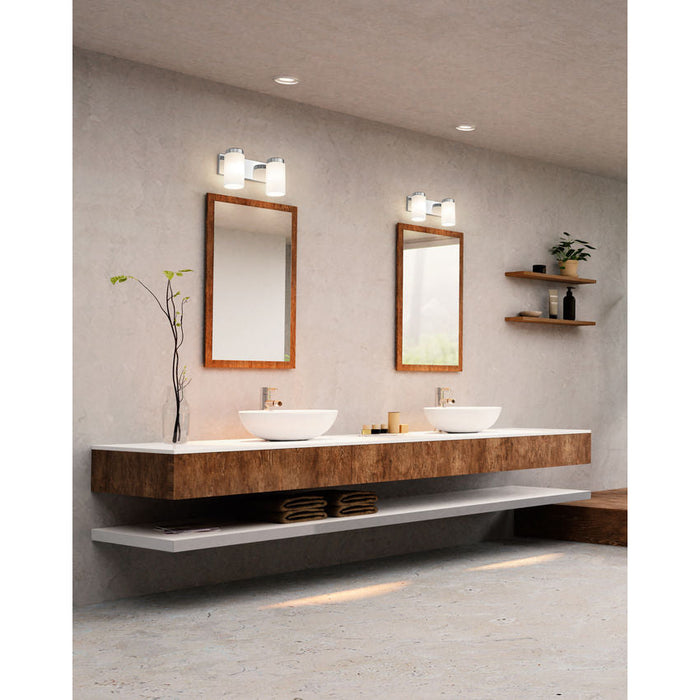 Z-Lite Burk Vanity Chrome 2 Light 746-2V-CH | theLightShop