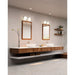 Z-Lite Burk Vanity Chrome 2 Light 746-2V-CH | theLightShop