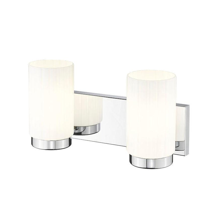 Z-Lite Burk Vanity Chrome 2 Light 746-2V-CH | theLightShop