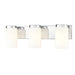 Z-Lite Burk Vanity Chrome 3 Light 746-3V-CH | theLightShop