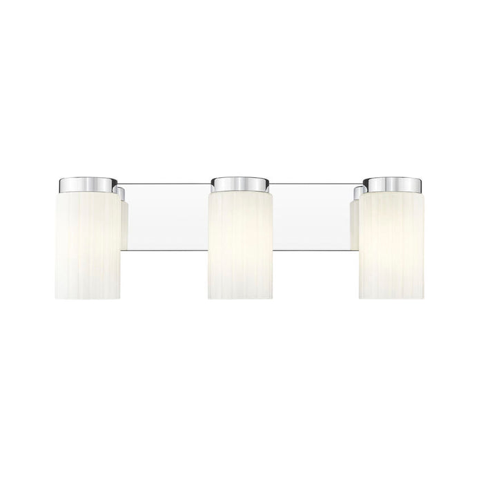 Z-Lite Burk Vanity Chrome 3 Light 746-3V-CH | theLightShop