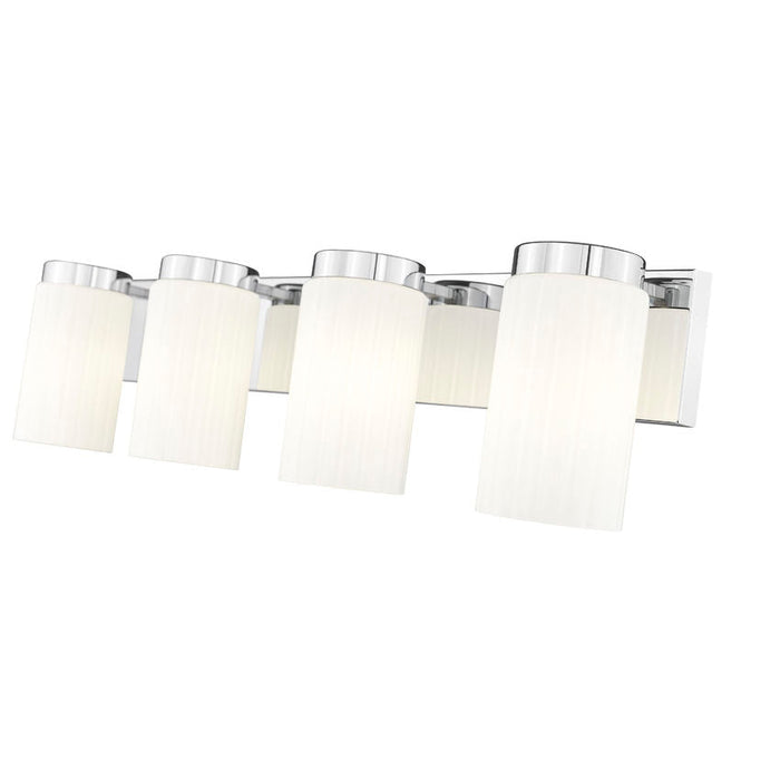 Z-Lite Burk Vanity Chrome 4 Light 746-4V-CH | theLightShop