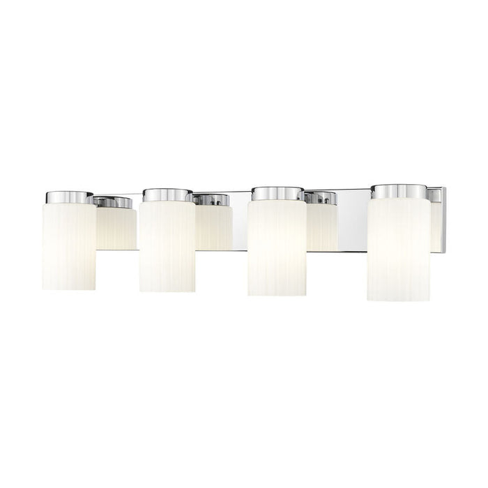 Z-Lite Burk Vanity Chrome 4 Light 746-4V-CH | theLightShop