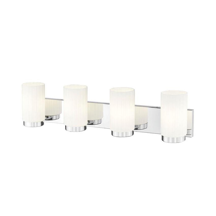 Z-Lite Burk Vanity Chrome 4 Light 746-4V-CH | theLightShop