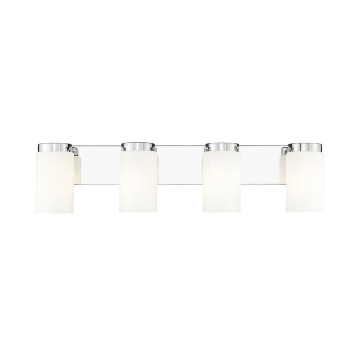Z-Lite Burk Vanity Chrome 4 Light 746-4V-CH | theLightShop