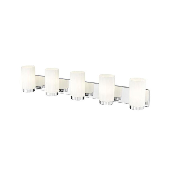 Z-Lite Burk Vanity Chrome 5 Light 746-5V-CH | theLightShop