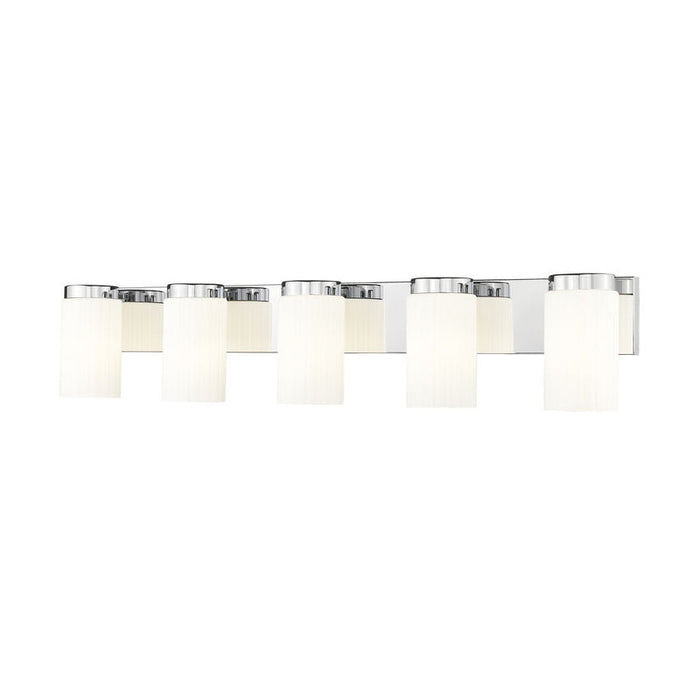 Z-Lite Burk Vanity Chrome 5 Light 746-5V-CH | theLightShop