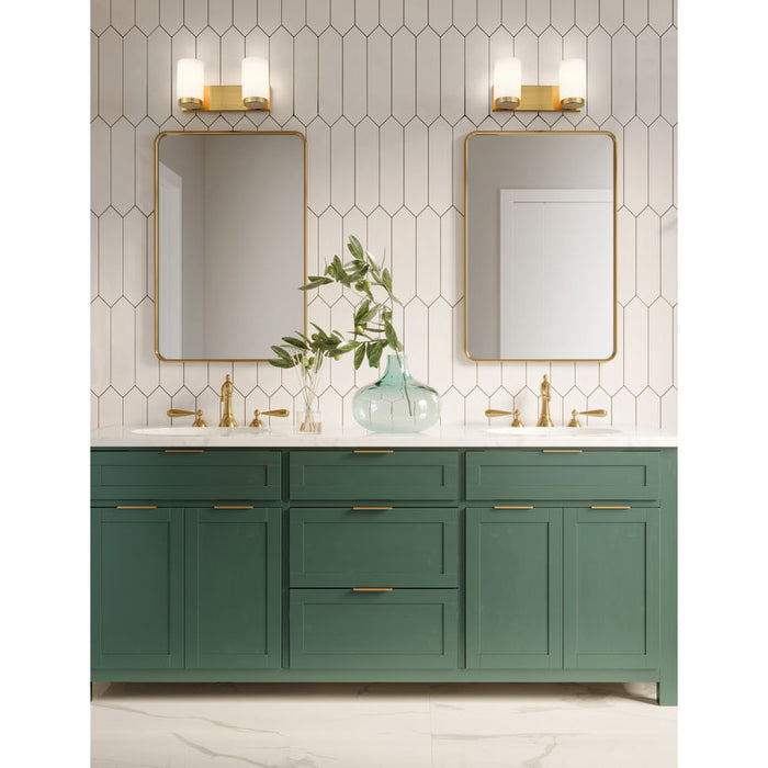 Z-Lite Burk Vanity Luxe Gold 2 Light 746-2V-LG | theLightShop