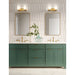 Z-Lite Burk Vanity Luxe Gold 2 Light 746-2V-LG | theLightShop
