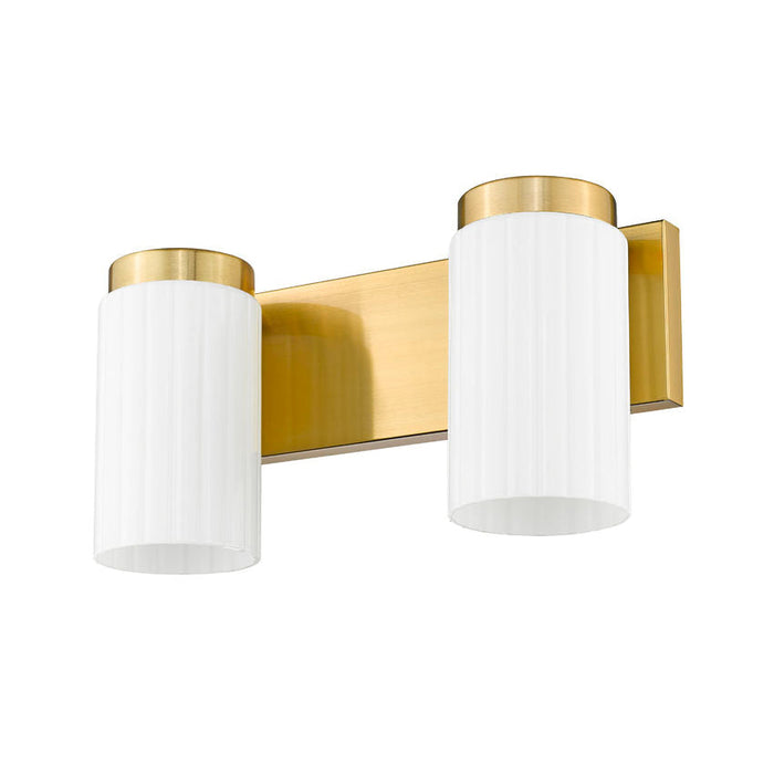Z-Lite Burk Vanity Luxe Gold 2 Light 746-2V-LG | theLightShop