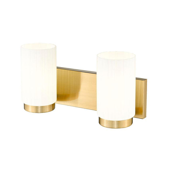 Z-Lite Burk Vanity Luxe Gold 2 Light 746-2V-LG | theLightShop