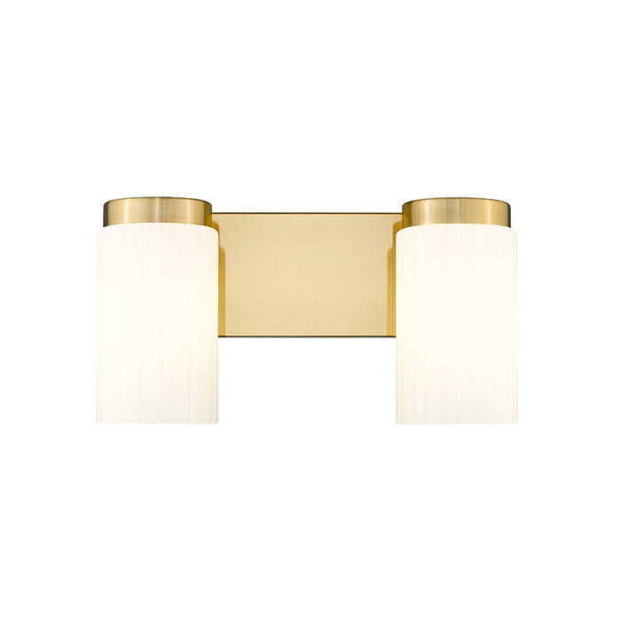 Z-Lite Burk Vanity Luxe Gold 2 Light 746-2V-LG | theLightShop