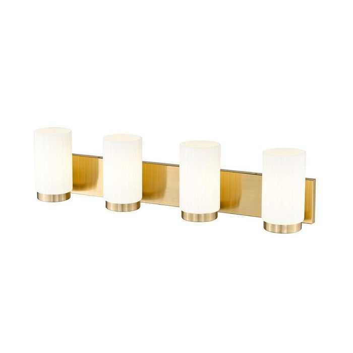 Z-Lite Burk Vanity Luxe Gold 4 Light 746-4V-LG | theLightShop