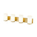 Z-Lite Burk Vanity Luxe Gold 4 Light 746-4V-LG | theLightShop