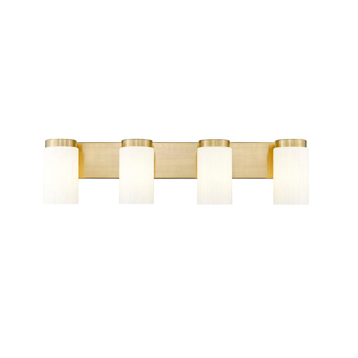 Z-Lite Burk Vanity Luxe Gold 4 Light 746-4V-LG | theLightShop