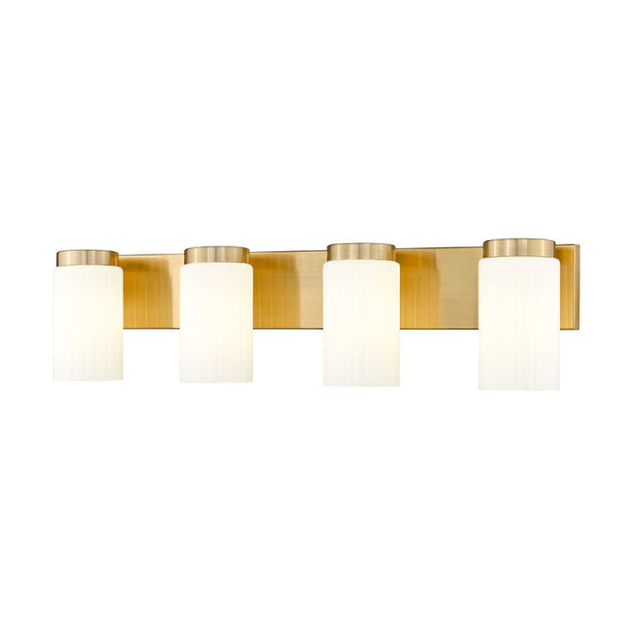 Z-Lite Burk Vanity Luxe Gold 4 Light 746-4V-LG | theLightShop