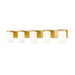 Z-Lite Burk Vanity Luxe Gold 5 Light 746-5V-LG | theLightShop
