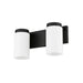 Z-Lite Burk Vanity Matte Black 2 Light 746-2V-MB | theLightShop