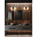 Z-Lite Burk Vanity Matte Black 2 Light 746-2V-MB | theLightShop