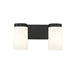 Z-Lite Burk Vanity Matte Black 2 Light 746-2V-MB | theLightShop