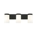 Z-Lite Burk Vanity Matte Black 3 Light 746-3V-MB | theLightShop