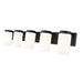 Z-Lite Burk Vanity Matte Black 5 Light 746-5V-MB | theLightShop