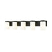 Z-Lite Burk Vanity Matte Black 5 Light 746-5V-MB | theLightShop