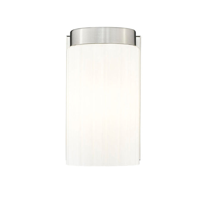 Z-Lite Burk Wall Sconce Brushed Nickel 1 Light 746-1S-BN | theLightShop