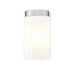 Z-Lite Burk Wall Sconce Brushed Nickel 1 Light 746-1S-BN | theLightShop