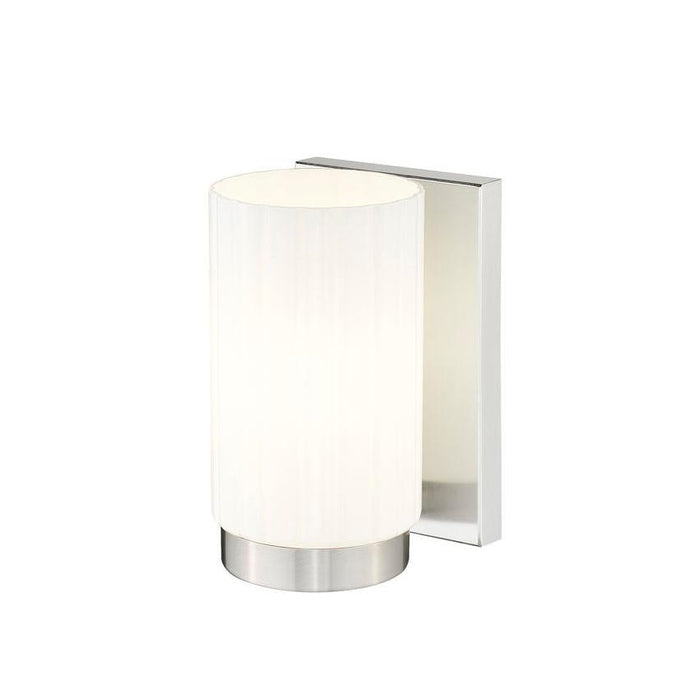 Z-Lite Burk Wall Sconce Brushed Nickel 1 Light 746-1S-BN | theLightShop