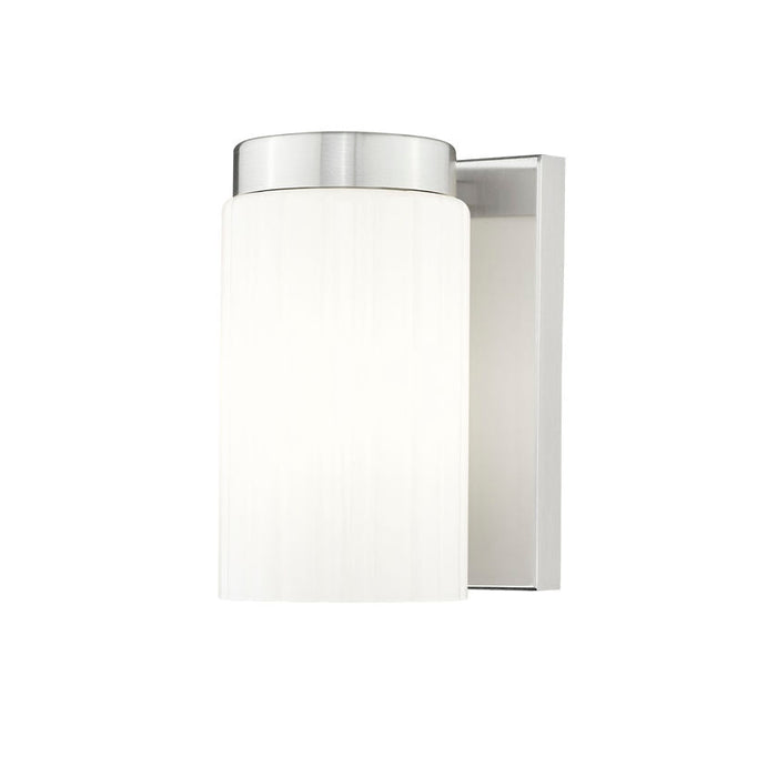 Z-Lite Burk Wall Sconce Brushed Nickel 1 Light 746-1S-BN | theLightShop