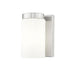Z-Lite Burk Wall Sconce Brushed Nickel 1 Light 746-1S-BN | theLightShop