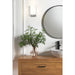 Z-Lite Burk Wall Sconce Chrome 1 Light 746-1S-CH | theLightShop