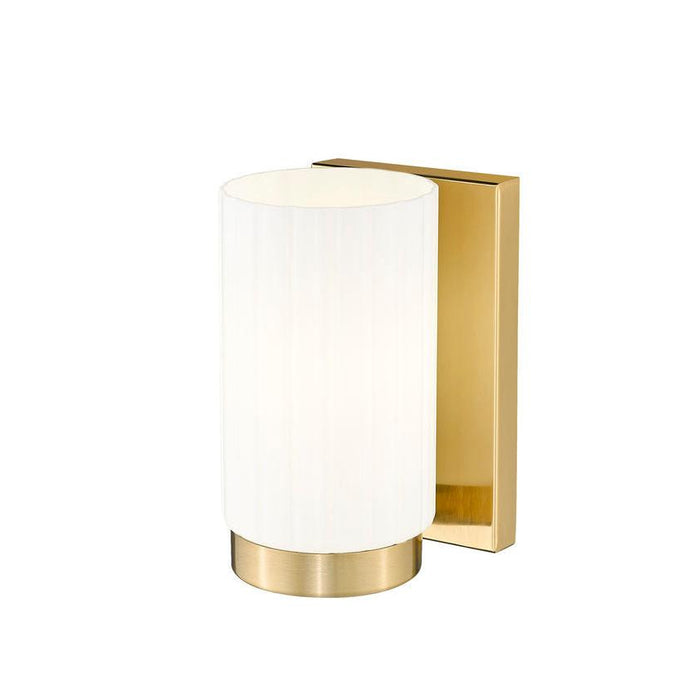 Z-Lite Burk Wall Sconce Luxe Gold 1 Light 746-1S-LG | theLightShop