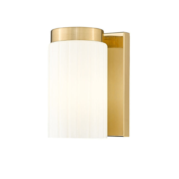 Z-Lite Burk Wall Sconce Luxe Gold 1 Light 746-1S-LG | theLightShop