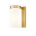 Z-Lite Burk Wall Sconce Luxe Gold 1 Light 746-1S-LG | theLightShop