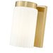 Z-Lite Burk Wall Sconce Luxe Gold 1 Light 746-1S-LG | theLightShop