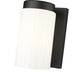 Z-Lite Burk Wall Sconce Matte Black 1 Light 746-1S-MB | theLightShop