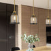 Z-Lite Burren Bronze Brass Mini-Pendant 337MP-BRZ-HB | theLightShop