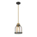 Z-Lite Burren Bronze Brass Mini-Pendant 337MP-BRZ-HB | theLightShop