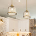 Z-Lite Burren Heritage Brass Pendant 337P12HBR | theLightShop