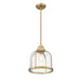 Z-Lite Burren Heritage Brass Pendant 337P12HBR | theLightShop
