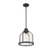 Z-Lite Burren Matte Black Pendant 337P12MB | theLightShop
