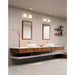 Z-Lite Cadoc Vanity Brushed Nickel 2 Light 622-2V-BN | theLightShop