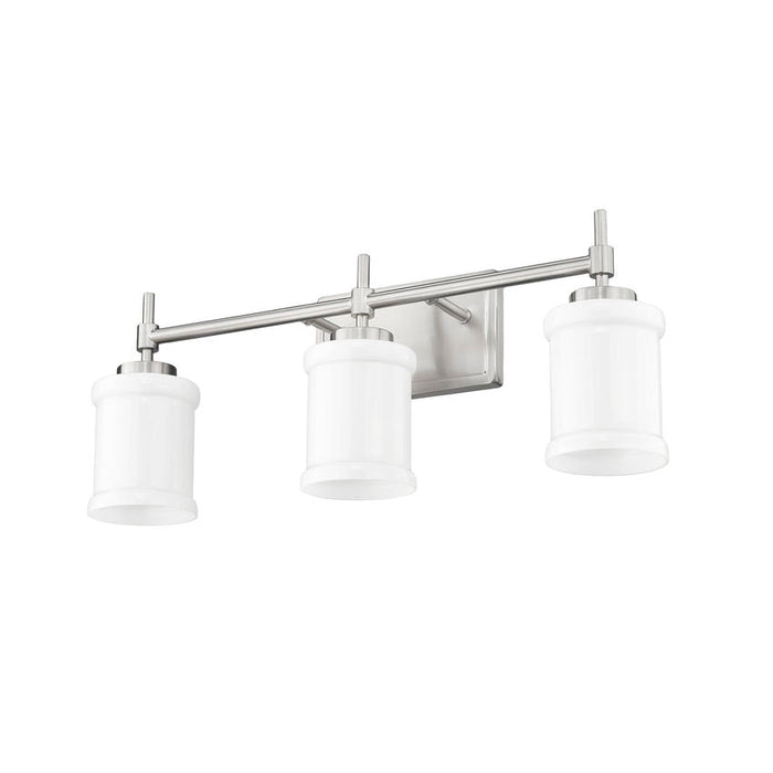 Z-Lite Cadoc Vanity Brushed Nickel 3 Light 622-3V-BN | theLightShop